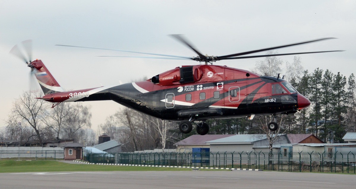 Окончился цикл испытаний вертолетов МИ-38