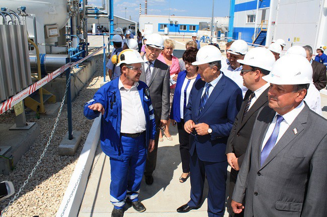 В Саратовской области (г. Балаково) запущен новый завод по производству технических газов
