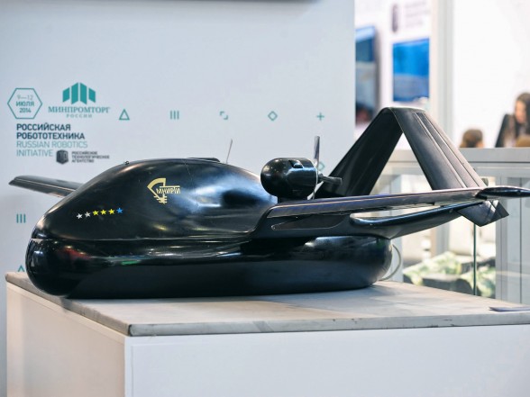 На выставке «Иннопром» представлен первый российский беспилотник на воздушной подушке