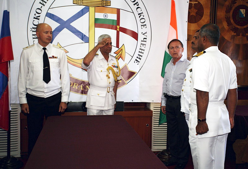 Российско–индийские военно-морские учения «ИНДРА-2014»