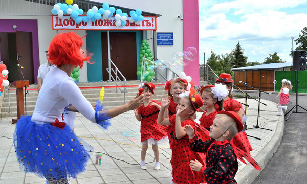 В городе Ливны Орловской области открыли новый корпус детского сада № 12 «Ёлочка» на 110 мест