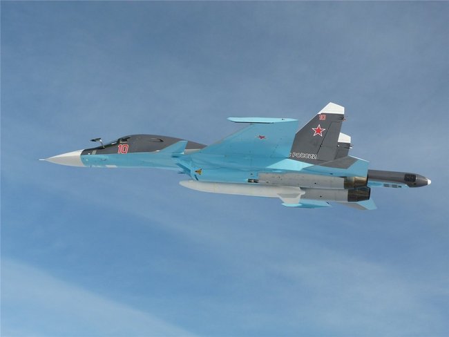 Армия России получила новые Су-34