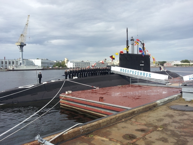 Самая скрытная в мире подлодка «Новороссийск» передана ВМФ РФ