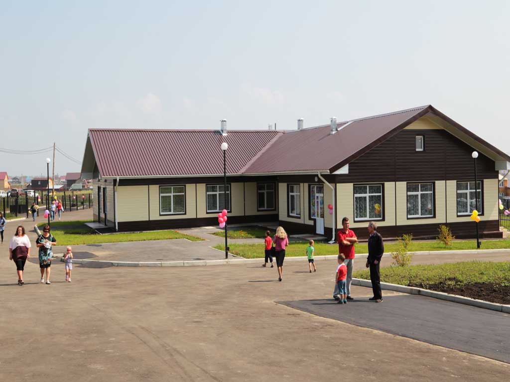 В Иркутской области открылся новый детский сад