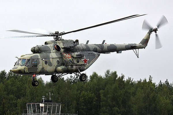 14 вертолетов Ми-8МТВ-5 поступили в Западный Военный Округ