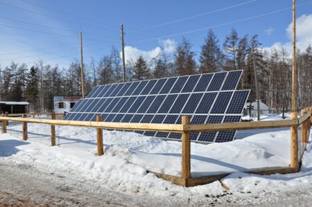 В Якутии запущена первая экспериментальная солнечная электростанция