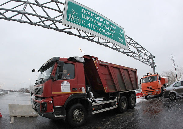 Открылась часть скоростной магистрали Москва – Санкт-Петербург