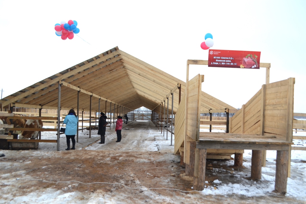 В Калужской области открылась новая мясная ферма