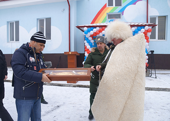 Для детей военнослужащих ЮВО в Чеченской Республике открыт новый детский сад