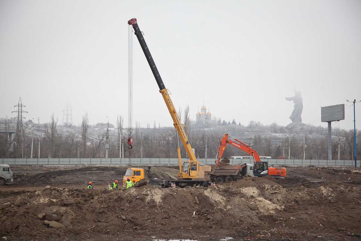 Строительство стадиона к ЧМ-2018 по футболу началось в Волгограде