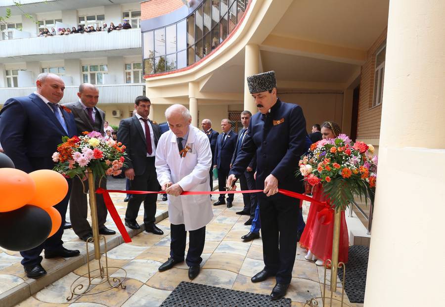 В Махачкале состоялась церемония открытия нового корпуса Госпиталя ветеранов