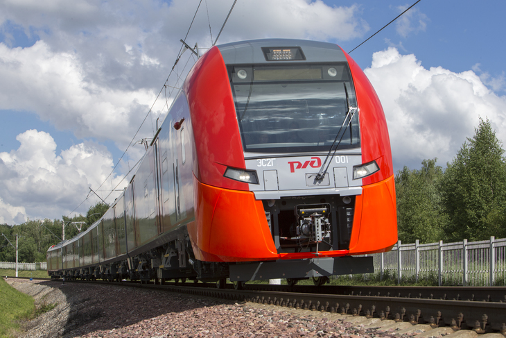 РЖД получили первые восемь уральских скоростных электропоездов «Ласточка»