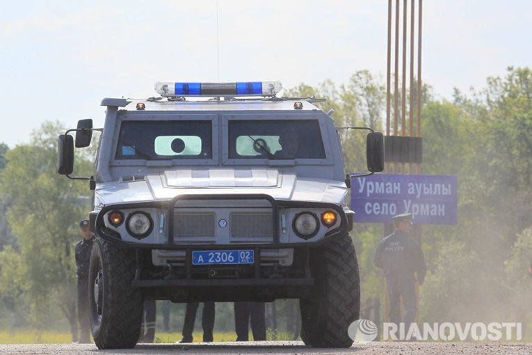 Более 30 бронированных автомобилей "Тигр" поступили в бригаду Центрального Военного Округа