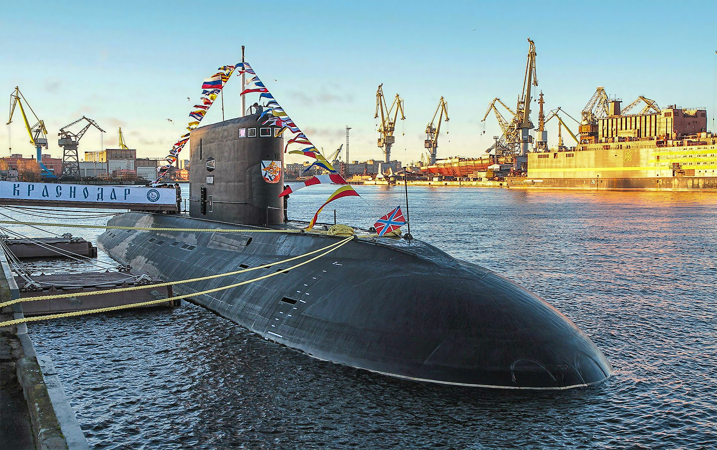 Подводная лодка «Краснодар» передана флоту России