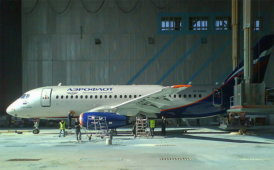 22-й Сухой Суперджет 100 передан авиакомпании «Аэрофлот»