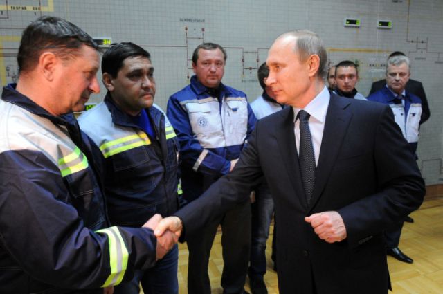 Путин дал старт поставкам электроэнергии в Крым из Кубани