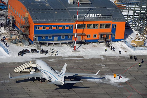 Аэропорт Сабетта на Ямале впервые принял международный рейс