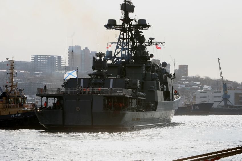 Корабли ВМФ отправились в поход в Тихий океан