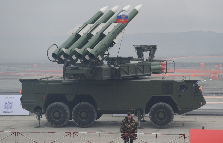 В войска Забайкальского края поступили зенитные ракетные комплексы Бук-М2