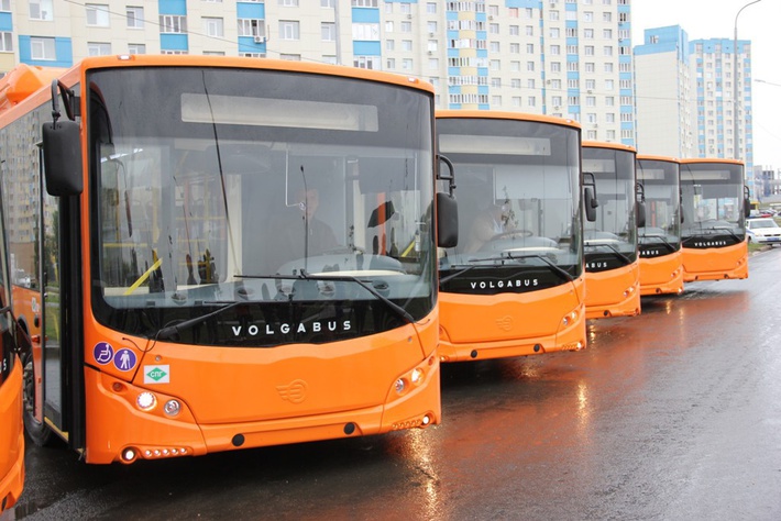 Волгоград получил 72 новых газомоторных автобуса Volgabus