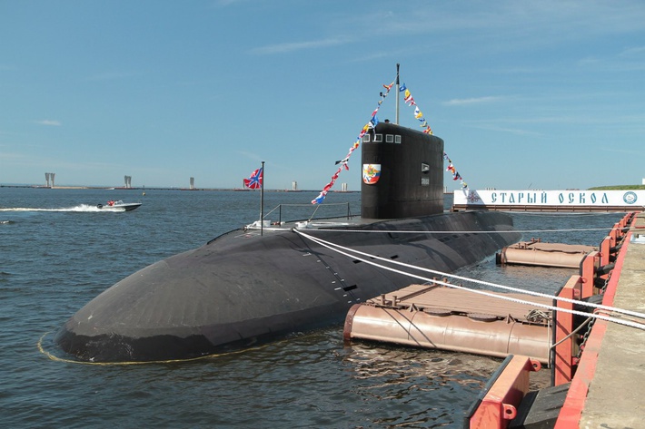 В Баренцевом море подлодкой «Старый Оскол» произведен пуск ракет «Калибр»