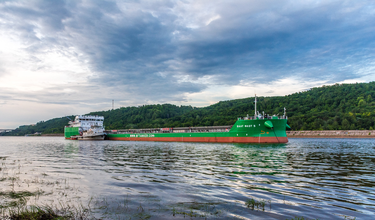 Парк судоходной компании «БФ Танкер» пополнился новым отечественным танкером «Балт-Флот 5»