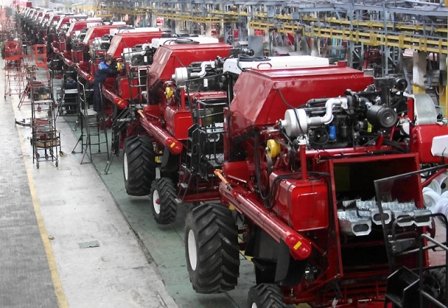 Производство сельскохозяйственной техники выросло на 35% за 2016 год