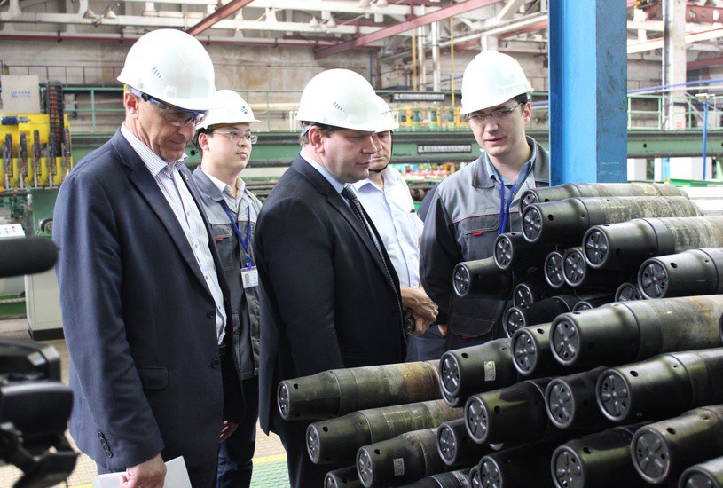 В Свердловской области открыта линия по производству бурильных труб