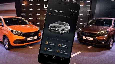 «АвтоВАЗ» предсвтавил мобильную платформу Lada Connect