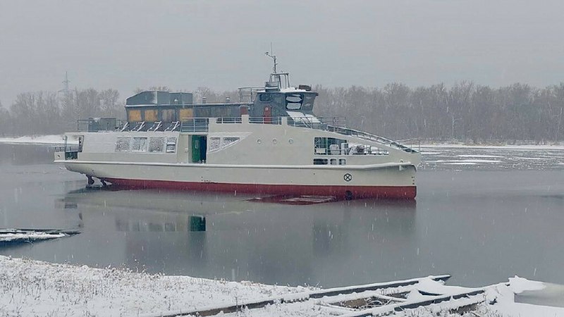 Торжественный спуск третьего пассажирского судна проекта PV20S в Самаре