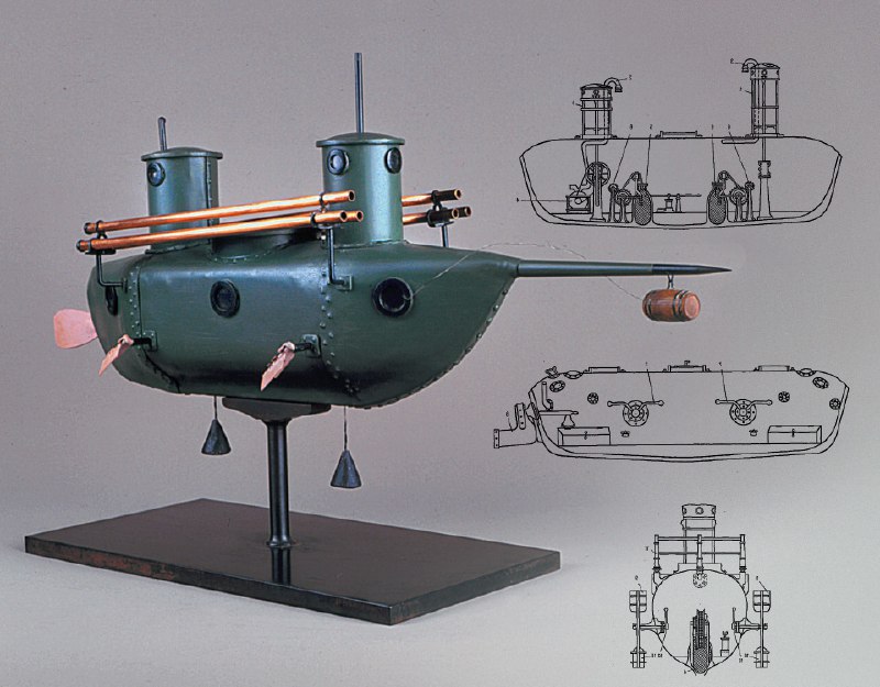 Первая российская цельнометаллическая подводная лодка