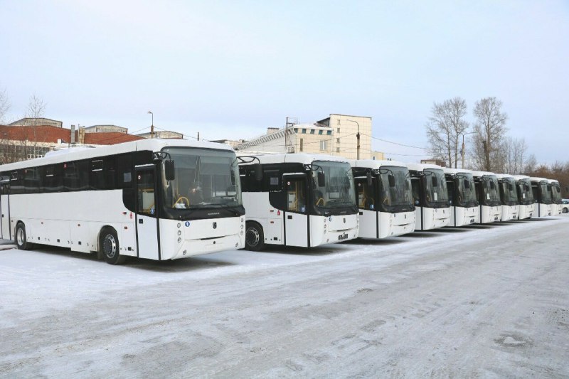 Обновление автопарка Иркутска: новые автобусы КАМАЗ