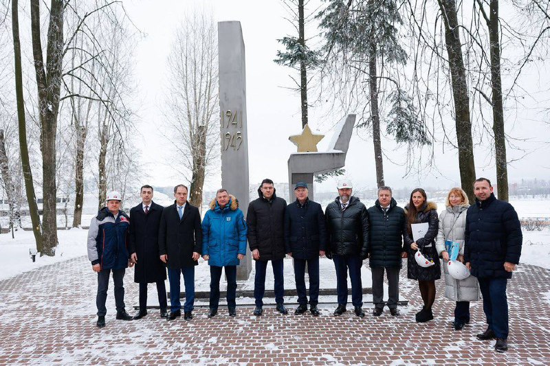 Посещение министра промышленности и торговли предприятия ОСК в Санкт-Петербурге