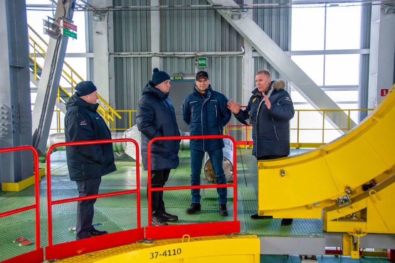 Первый визит Дмитрия Баканова на космодром Восточный
