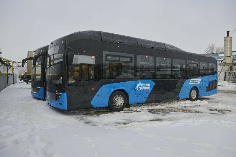 Поставка новых автобусов КамАЗ-5222 в Газпром Саратов