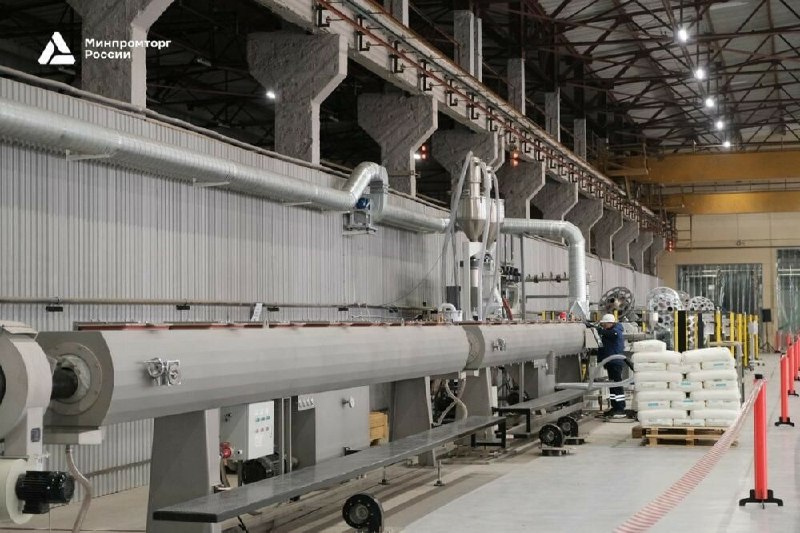 Запуск производства новых полимерных труб в Иркутске