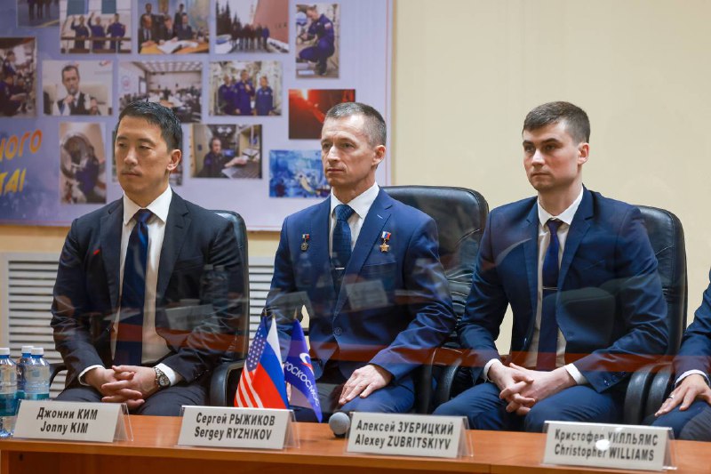 Экипажи корабля «Союз МС-27» готовы к запуску Экипажи корабля «Союз МС-27» готовы к запуску