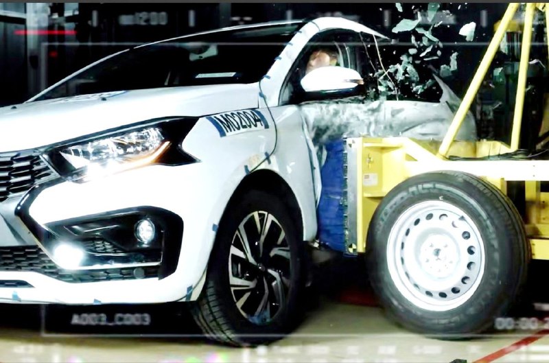 АвтоВАЗ продемонстрировал результаты краш-тестов новой LADA Iskra