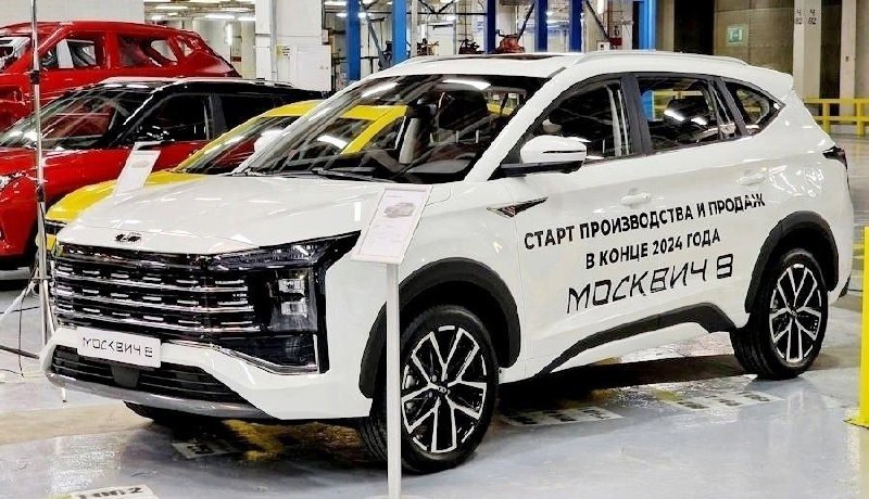 В Москве заметили тесты нового кроссовера Москович 8, запуск запланирован на 2025 год