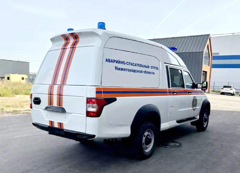 УАЗ «Профи» превращён в специализированный внештатный транспорт для МЧС