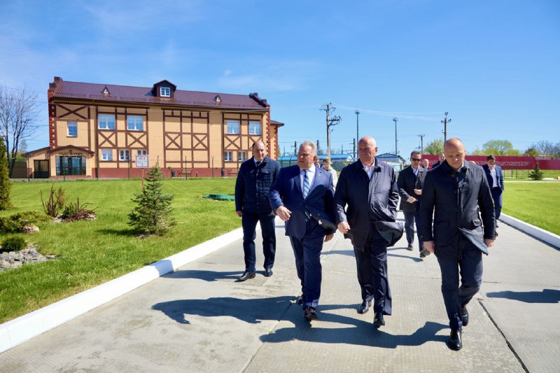 Открытие новых социальных объектов на Янтарном комбинате Ростеха в Калининградской области Открытие новых социальных объектов на Янтарном комбинате Ростеха в Калининградской области