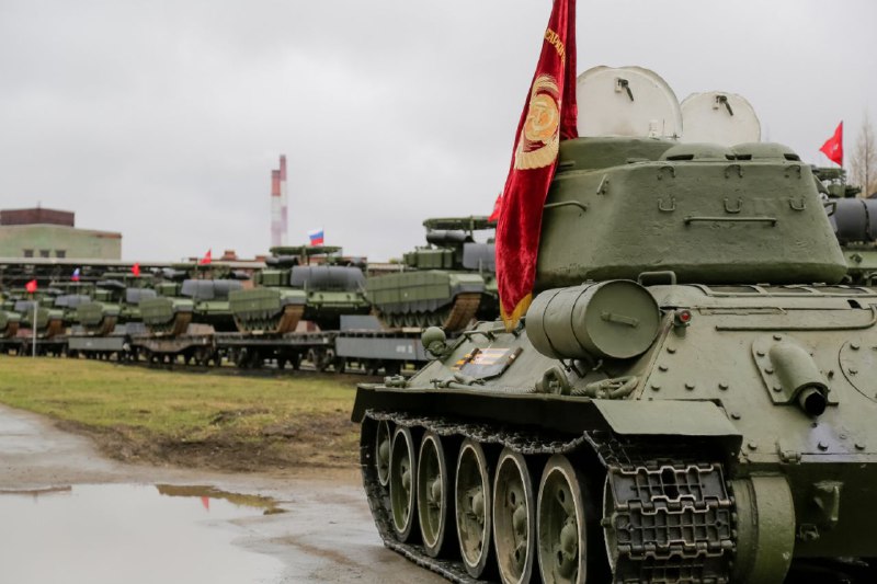 Уралвагонзавод поставляет новейшие танки в армию к празднику Победы