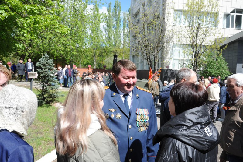 Открытие мемориала в «Автоматике», посвященного ветеранам Великой Отечественной войны