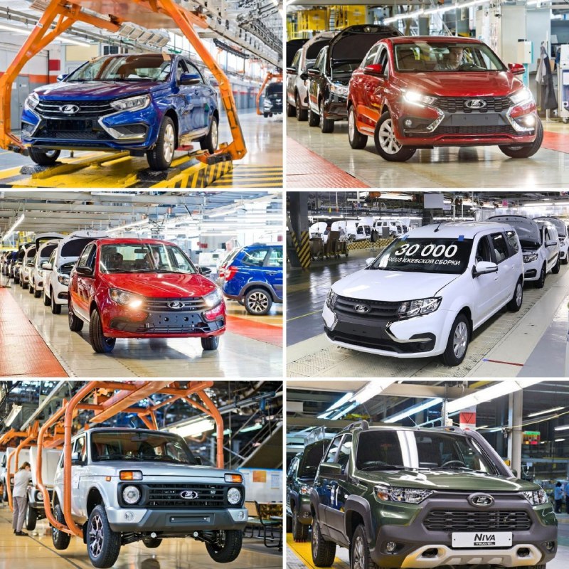 Возобновление производства LADA на автозаводах после двухнедельного простоя Возобновление производства LADA на автозаводах после двухнедельного простоя