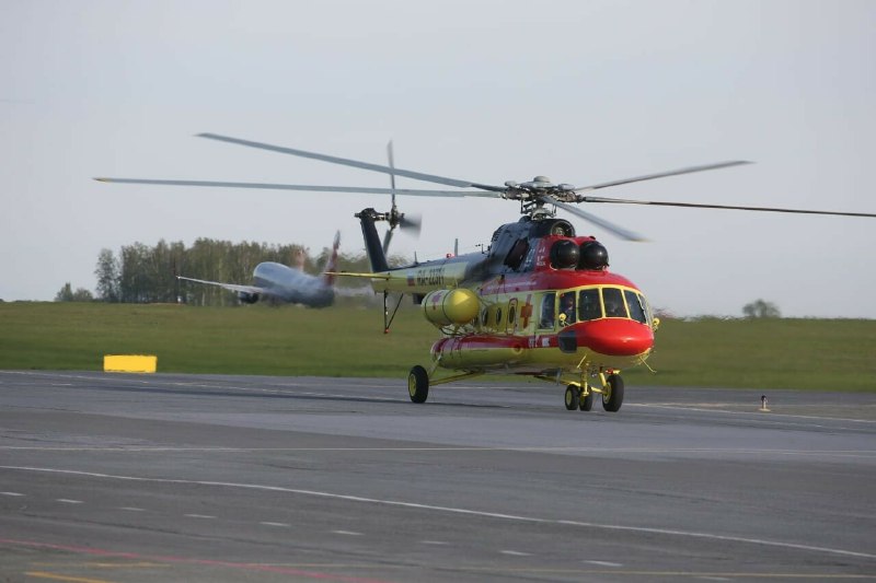 Ростех пополнил парк санитарной авиации РФ новыми вертолетами Ми-8МТВ-1
