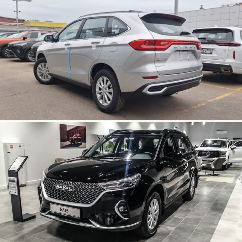 В России появились новые модели Haval F7x и M6 с калужского завода