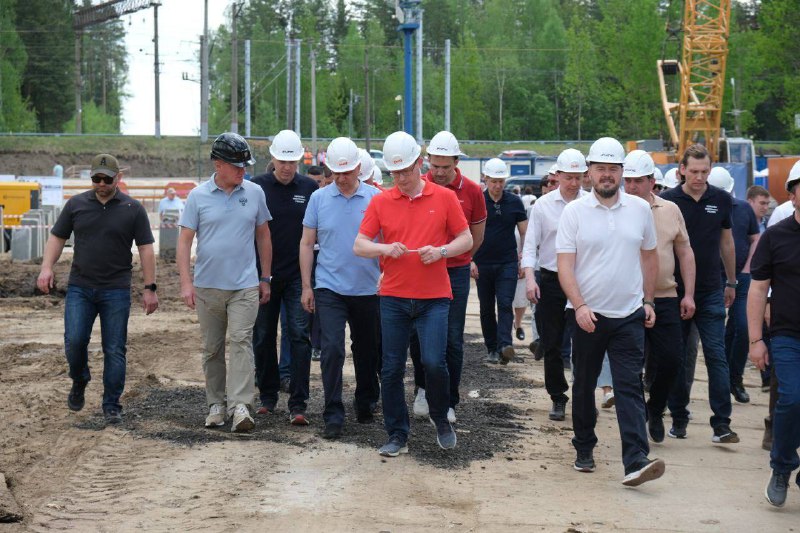 Обсуждение ключевых вопросов строительства высокоскоростной магистрали между Москвой и Санкт-Петербургом