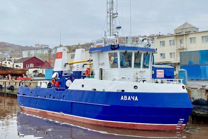 На Камчатке завершена постройка малого рыболовного сейнера «Авача»