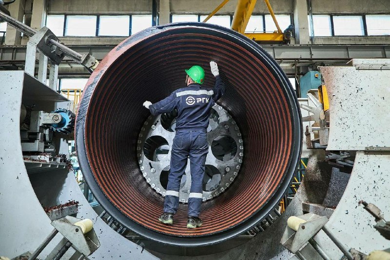 Запуск современного производства спиральновитых труб в Казани Запуск современного производства спиральновитых труб в Казани