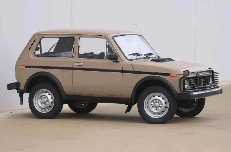 Российская LADA Niva впервые выставлена на аукцион в США в рамках Pebble Beach
